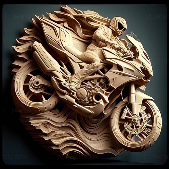 3D модель Ducati Multistrada (STL)